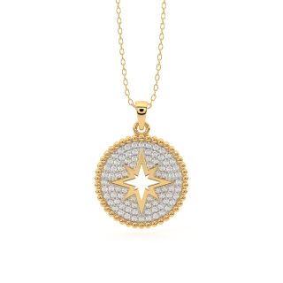 Star Shine Diamond Pendant